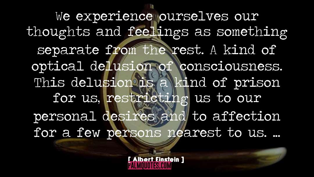 Thoughts And Feelings quotes by Albert Einstein