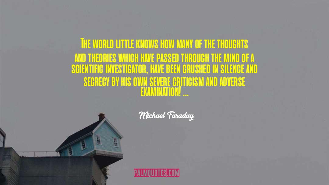 Thoughts And Ideas quotes by Michael Faraday