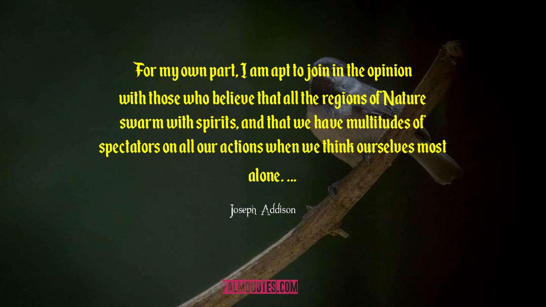 Thoughts And Nature quotes by Joseph Addison