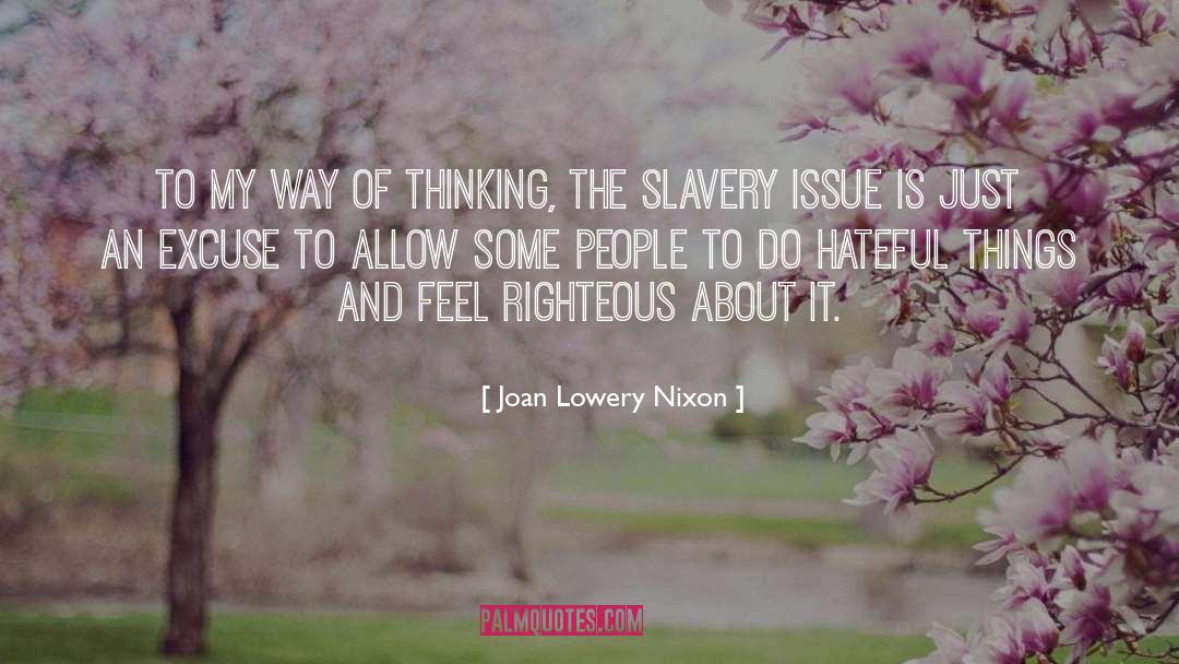 Thoughts And Thinking quotes by Joan Lowery Nixon