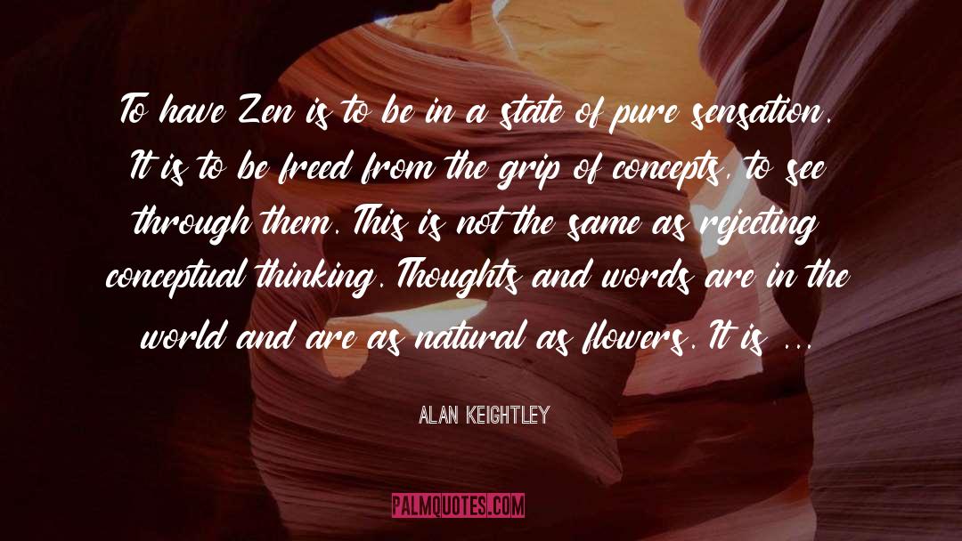 Thoughts And Words quotes by Alan Keightley