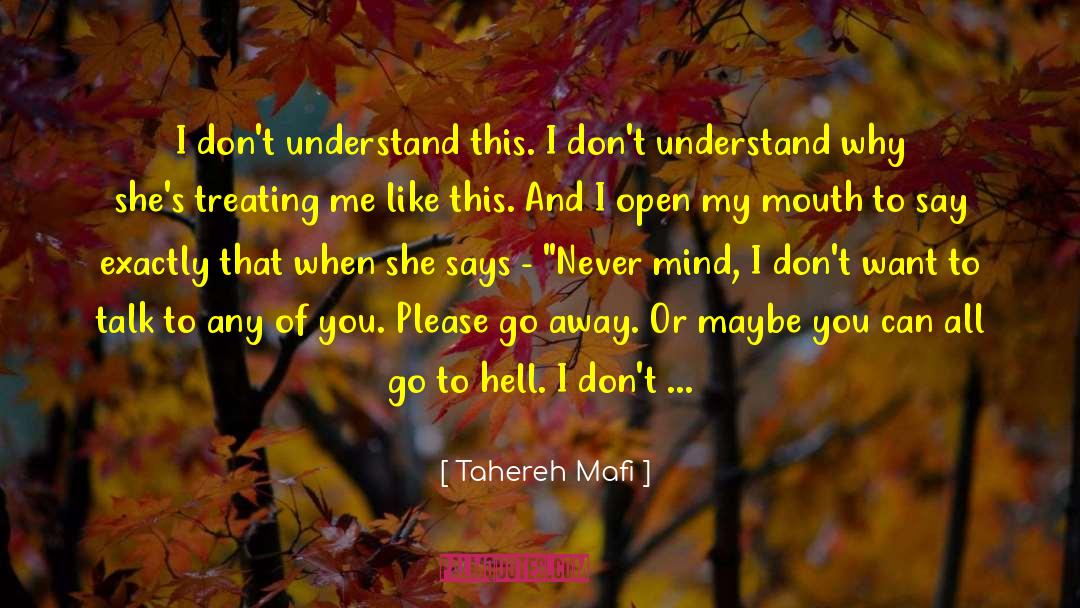 Thoughts And Words quotes by Tahereh Mafi