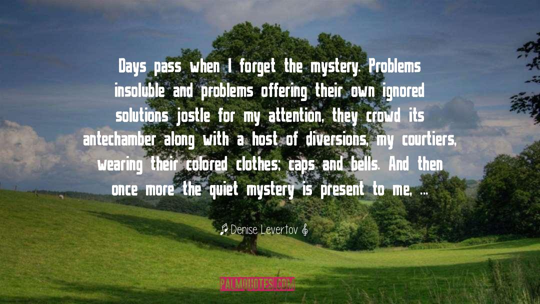 Thoughts For The Quiet Hour quotes by Denise Levertov