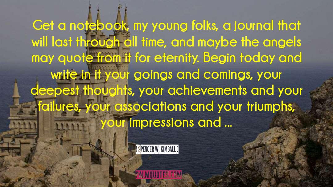 Thoughts For Young Men quotes by Spencer W. Kimball