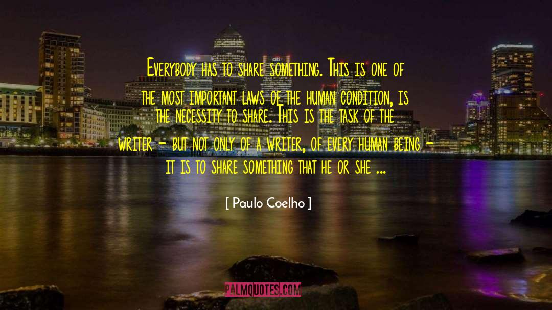 Thoughts Of A Writer quotes by Paulo Coelho