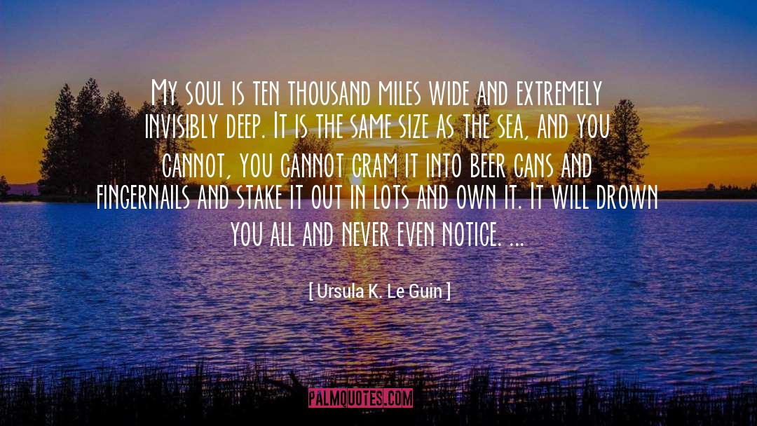 Thousand Miles quotes by Ursula K. Le Guin