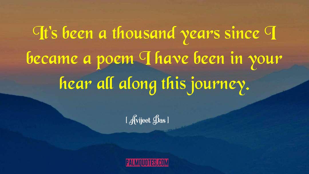 Thousand Years Of Tears quotes by Avijeet Das