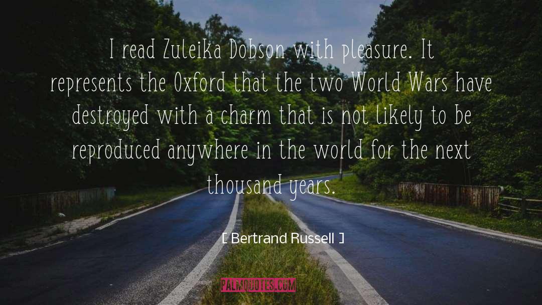 Thousand Years War Series quotes by Bertrand Russell