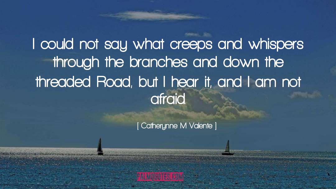 Threaded quotes by Catherynne M Valente