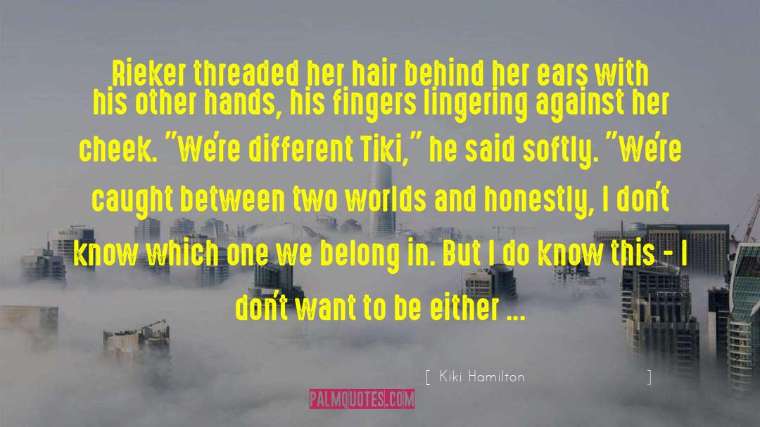 Threaded quotes by Kiki Hamilton