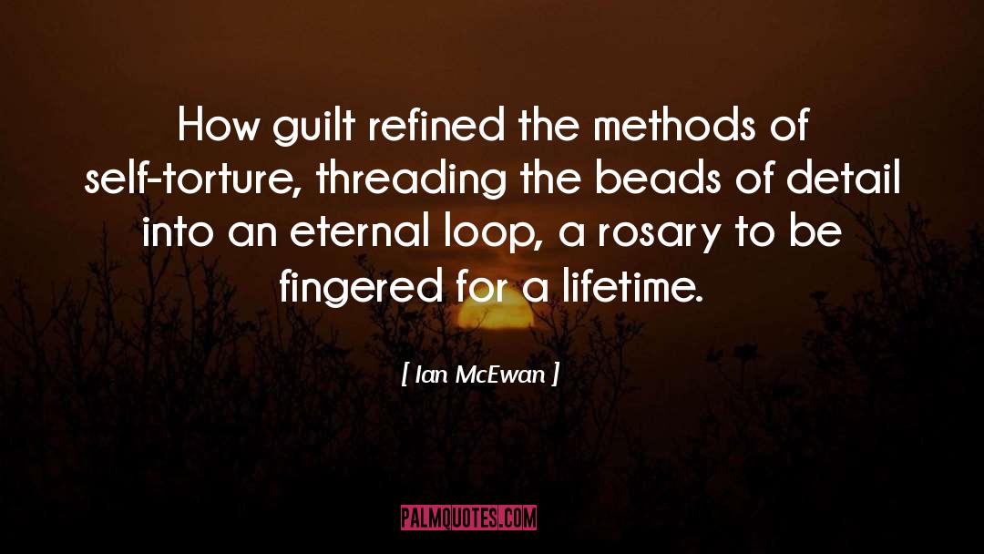 Threading quotes by Ian McEwan