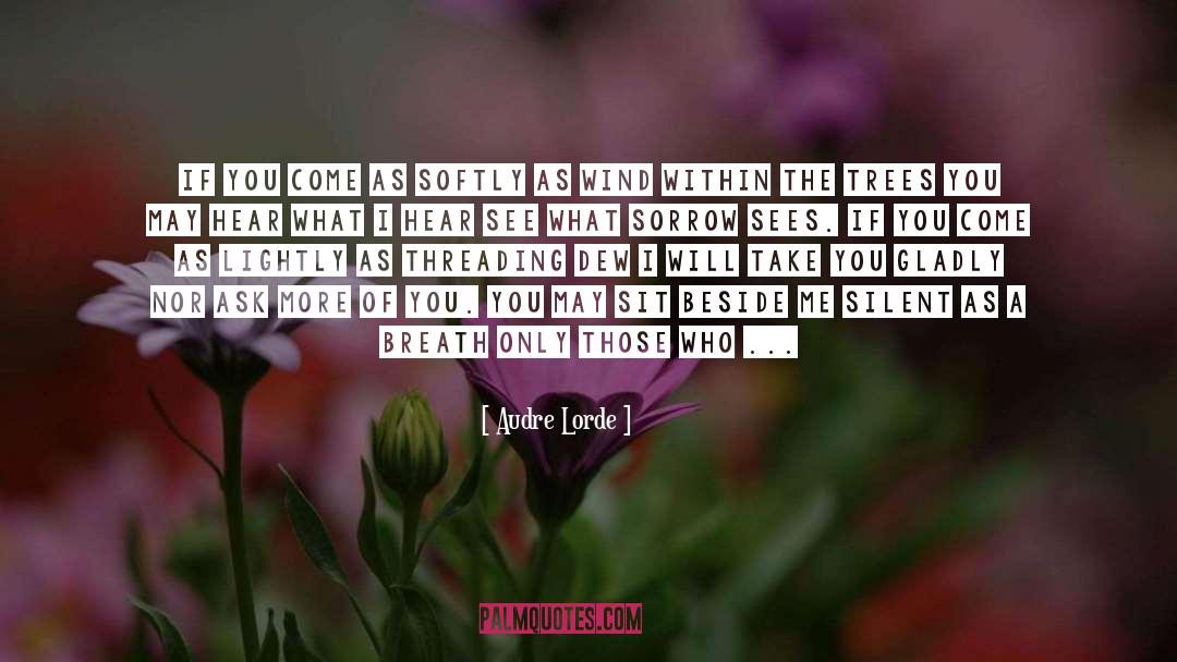 Threading quotes by Audre Lorde