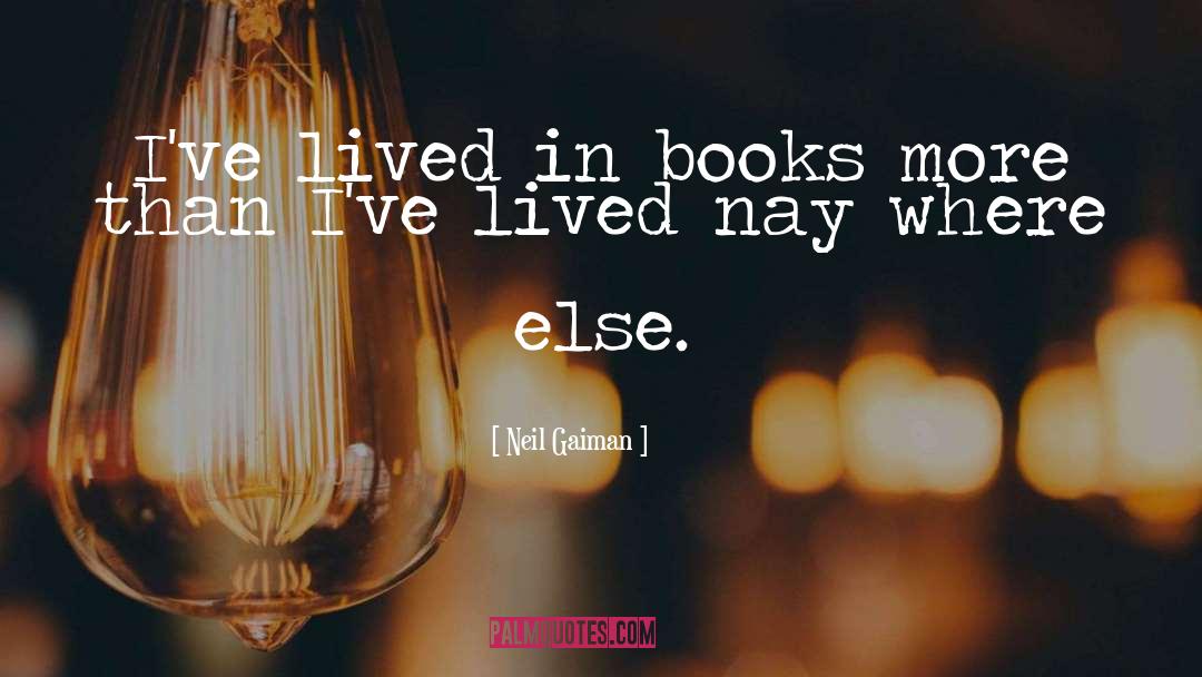 Three Books quotes by Neil Gaiman