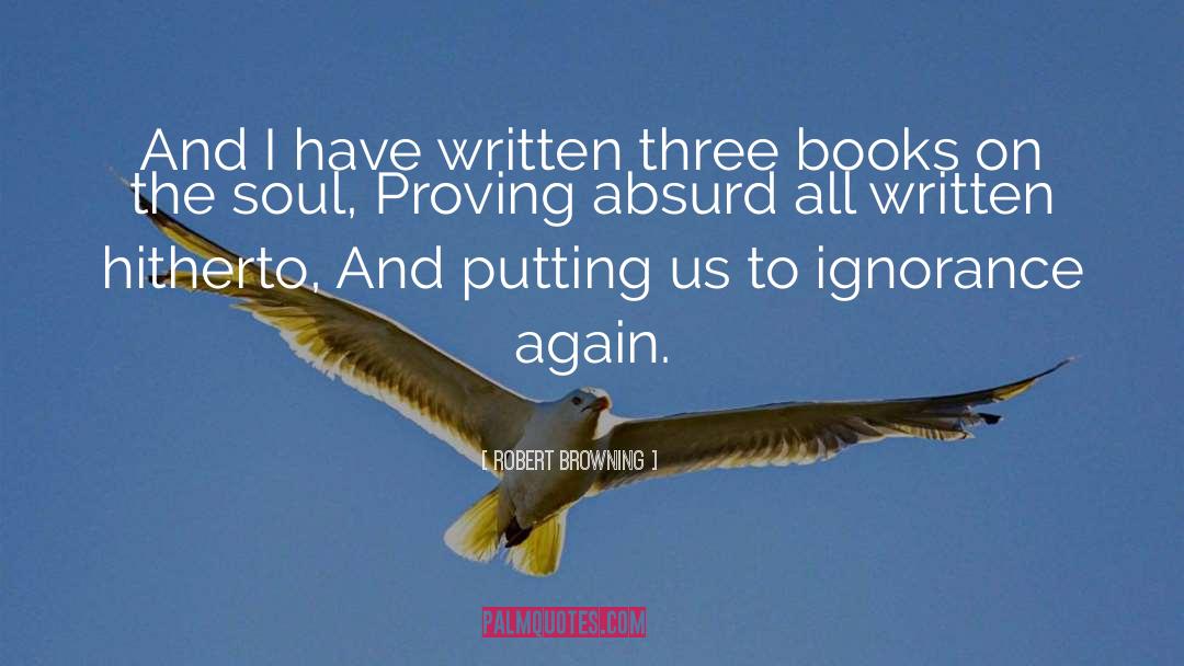 Three Books quotes by Robert Browning