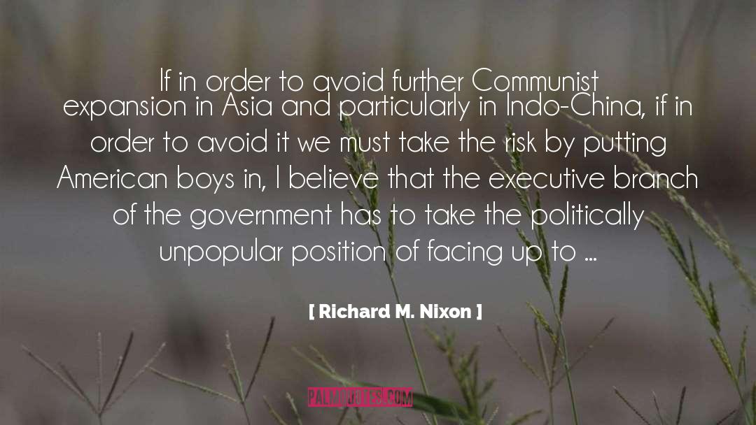 Three Branches Of Government quotes by Richard M. Nixon