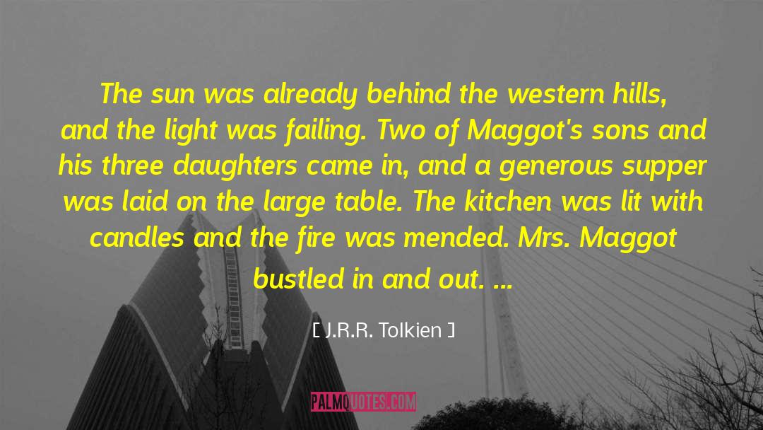 Three Daughters quotes by J.R.R. Tolkien
