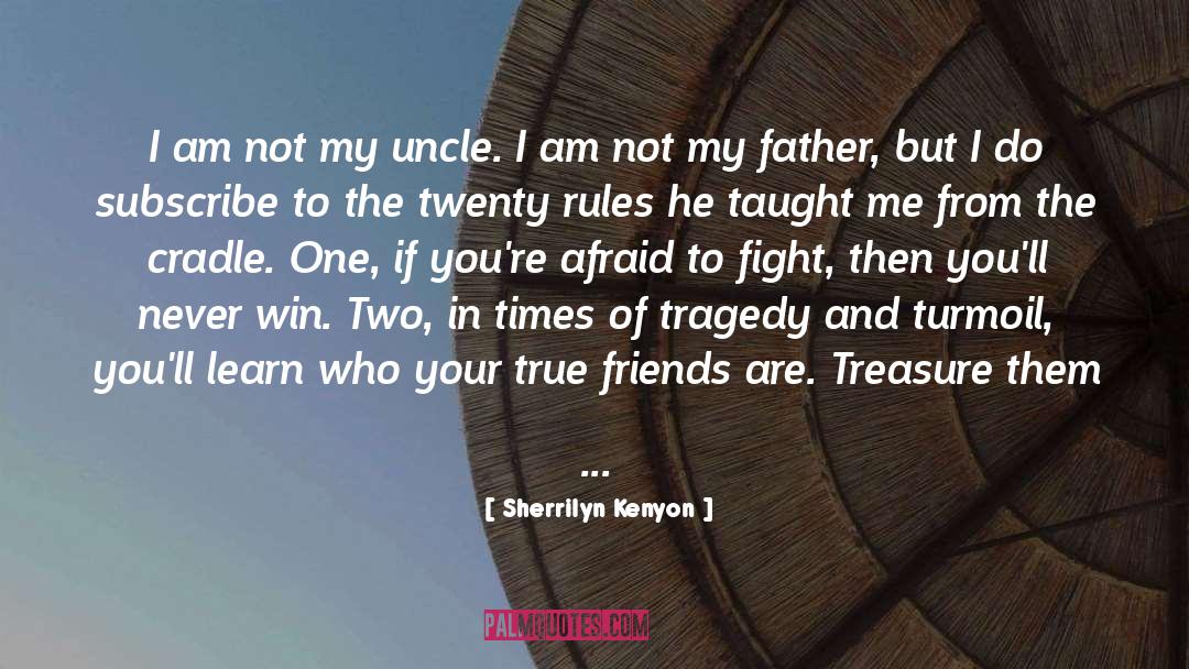 Three R quotes by Sherrilyn Kenyon