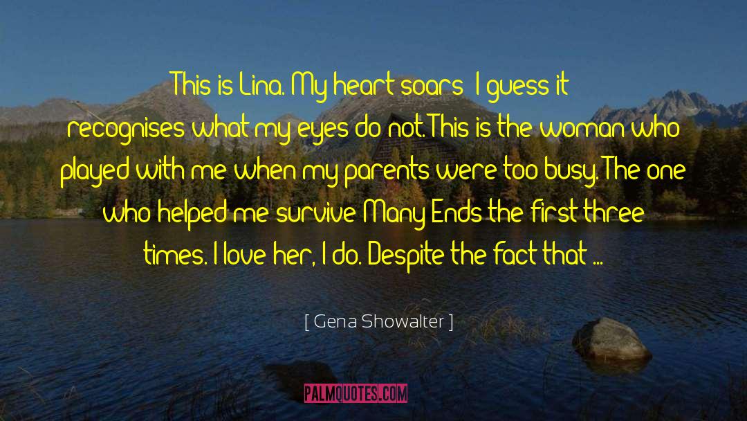 Three Times quotes by Gena Showalter