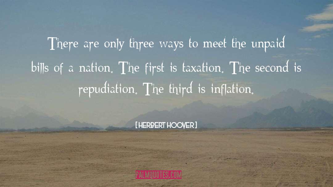 Three Ways quotes by Herbert Hoover