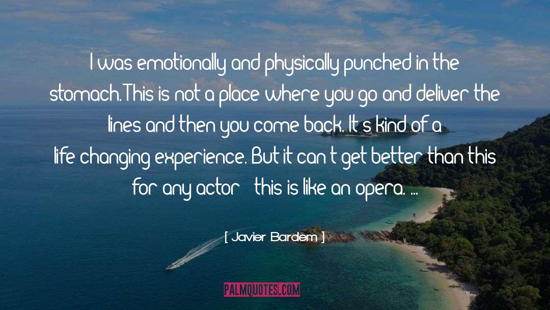 Threepenny Opera quotes by Javier Bardem