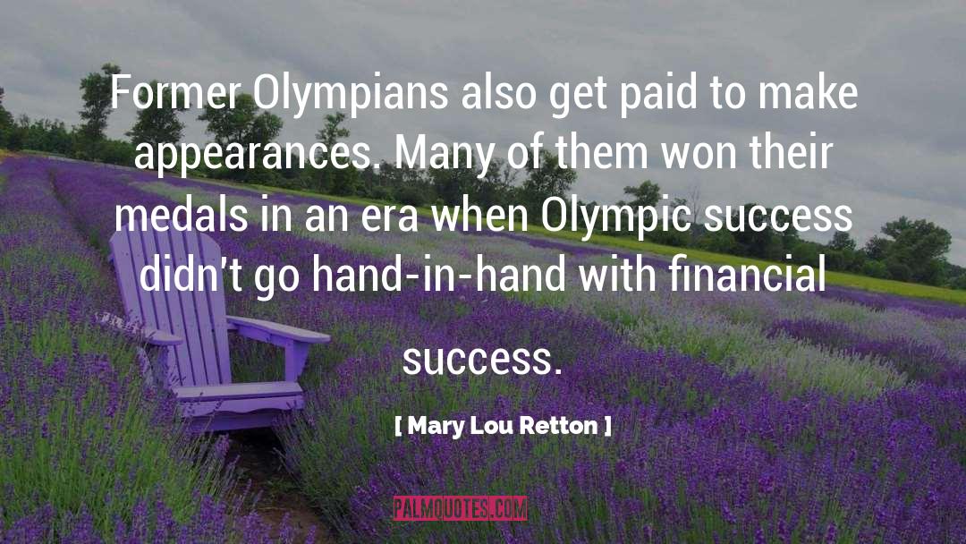 Threshold Of Appearances quotes by Mary Lou Retton