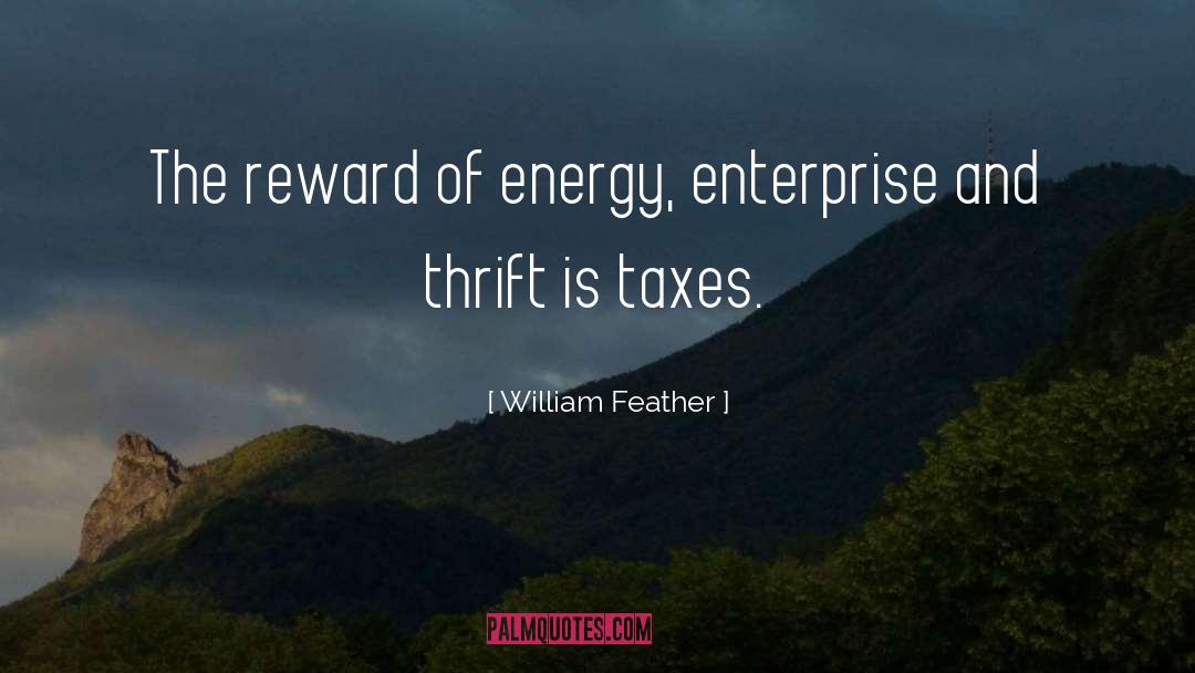 Thrift quotes by William Feather