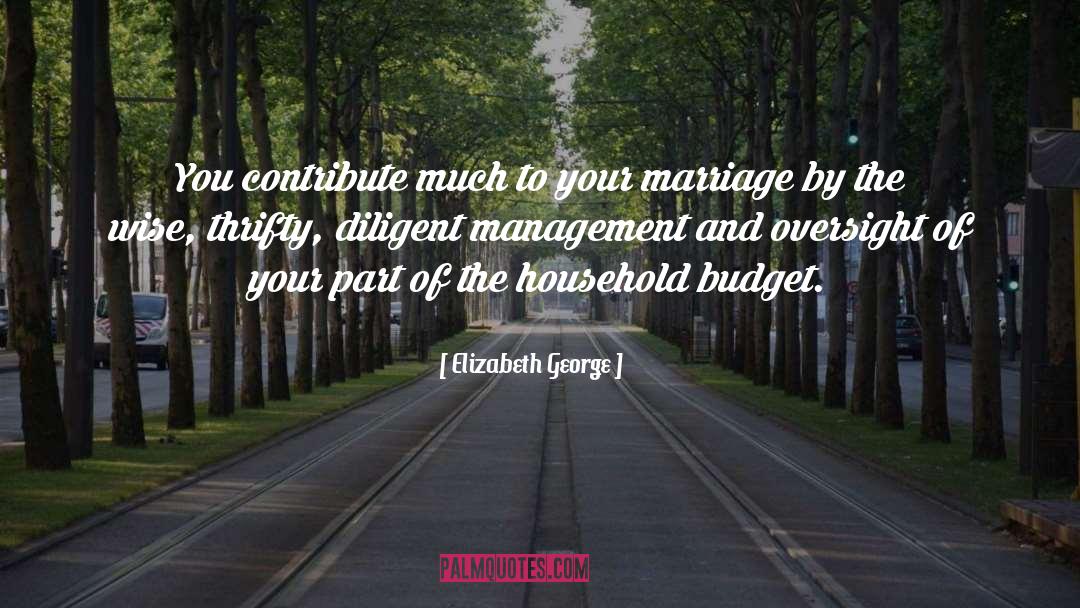 Thrifty quotes by Elizabeth George