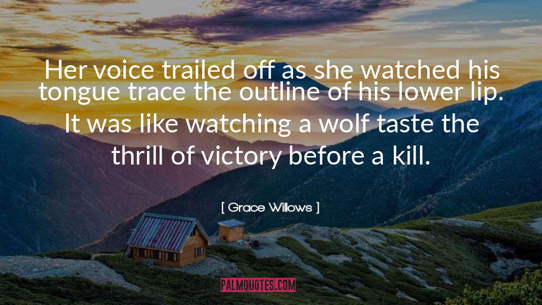 Thrill quotes by Grace Willows