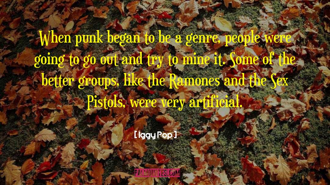 Thriller Genre quotes by Iggy Pop