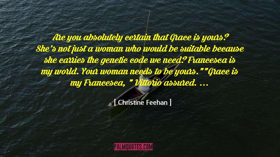 Thriller Genre quotes by Christine Feehan