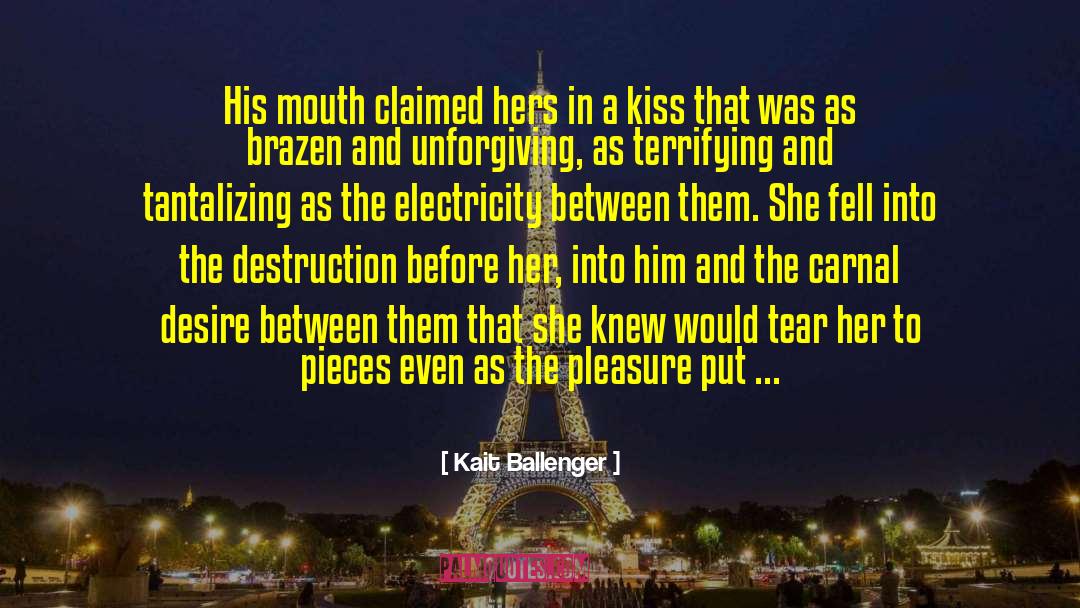 Thriller Romance quotes by Kait Ballenger