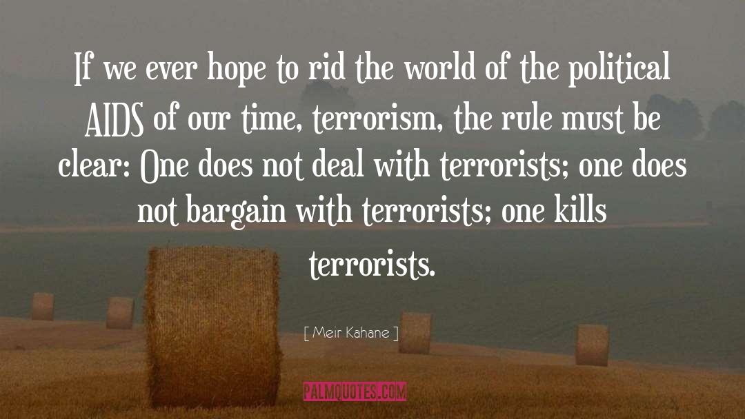 Thriller Terrorist quotes by Meir Kahane