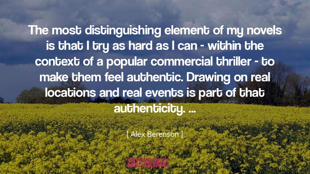 Thrillers quotes by Alex Berenson