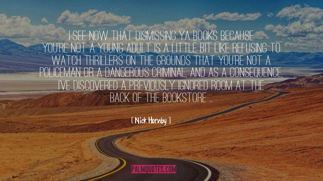 Thrillers quotes by Nick Hornby