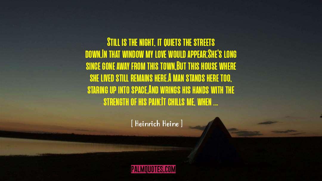 Thrills Chills quotes by Heinrich Heine