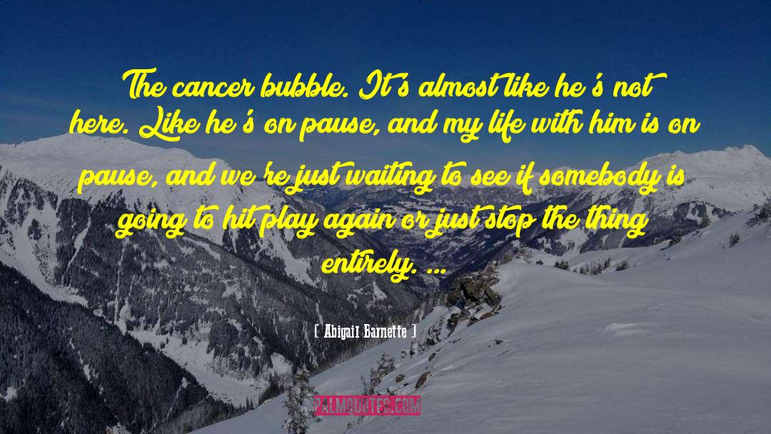 Throat Cancer quotes by Abigail Barnette