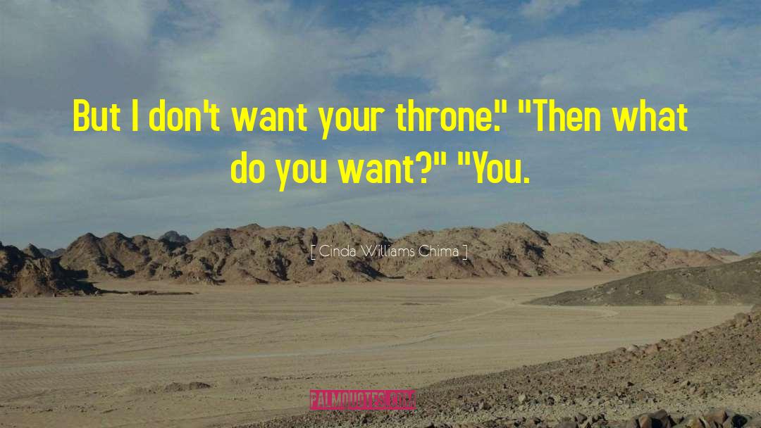 Thrones quotes by Cinda Williams Chima