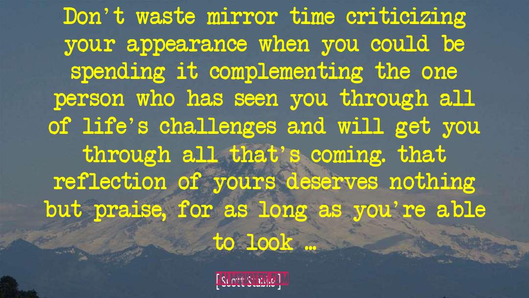 Through A Mirror Darkly Quote quotes by Scott Stabile