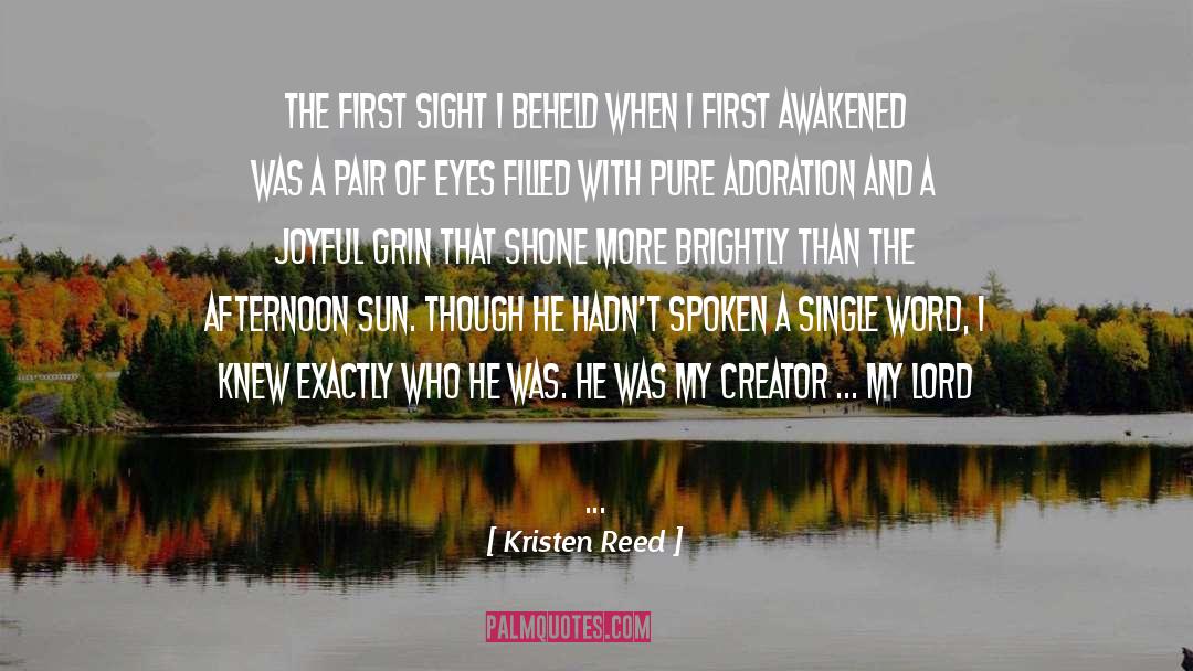 Through My Eyes quotes by Kristen Reed