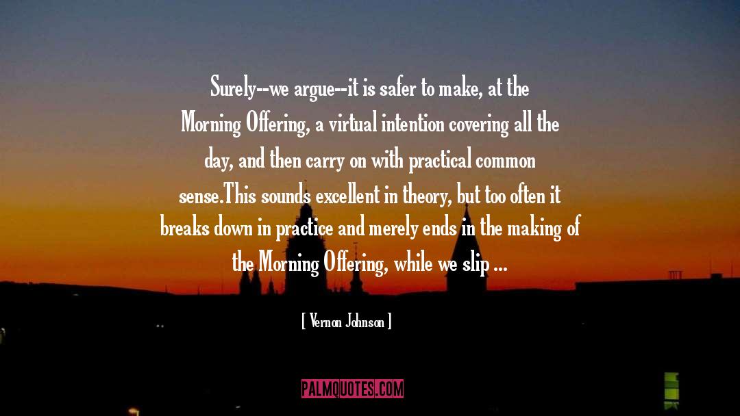 Through The Day quotes by Vernon Johnson