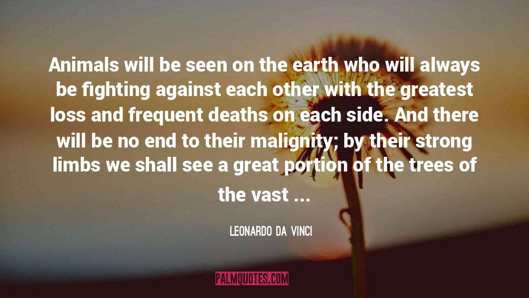 Throughout quotes by Leonardo Da Vinci