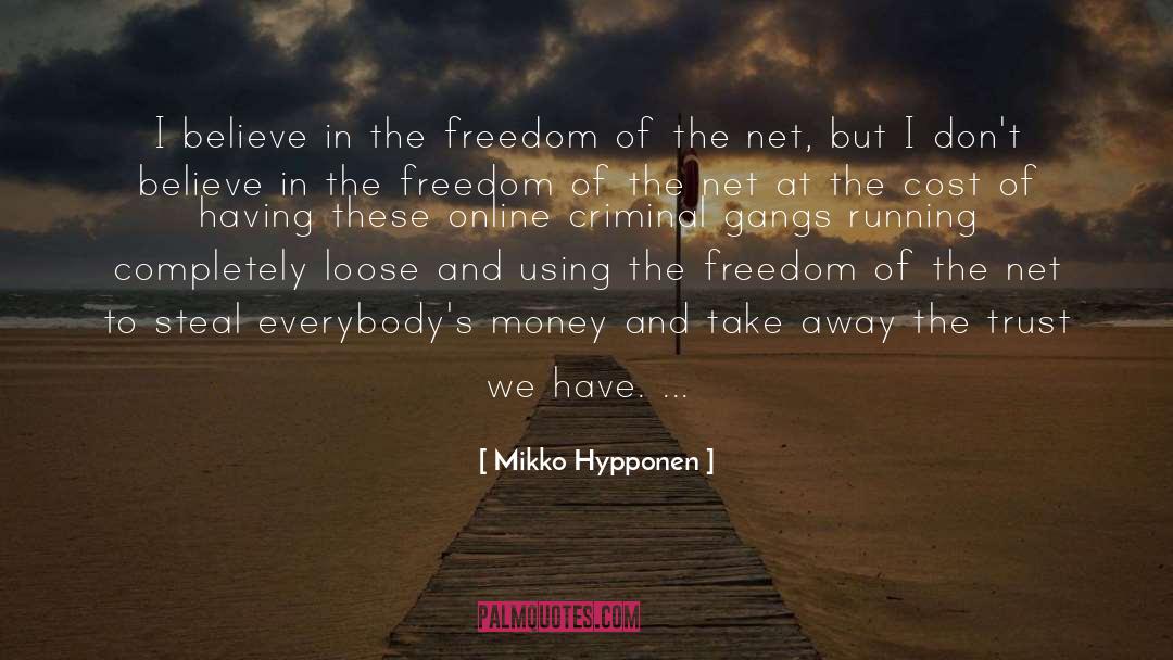Throw Net Appear quotes by Mikko Hypponen