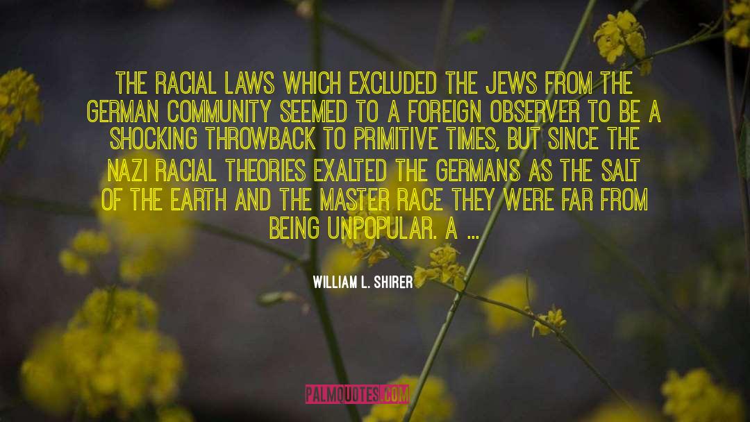 Throwback quotes by William L. Shirer