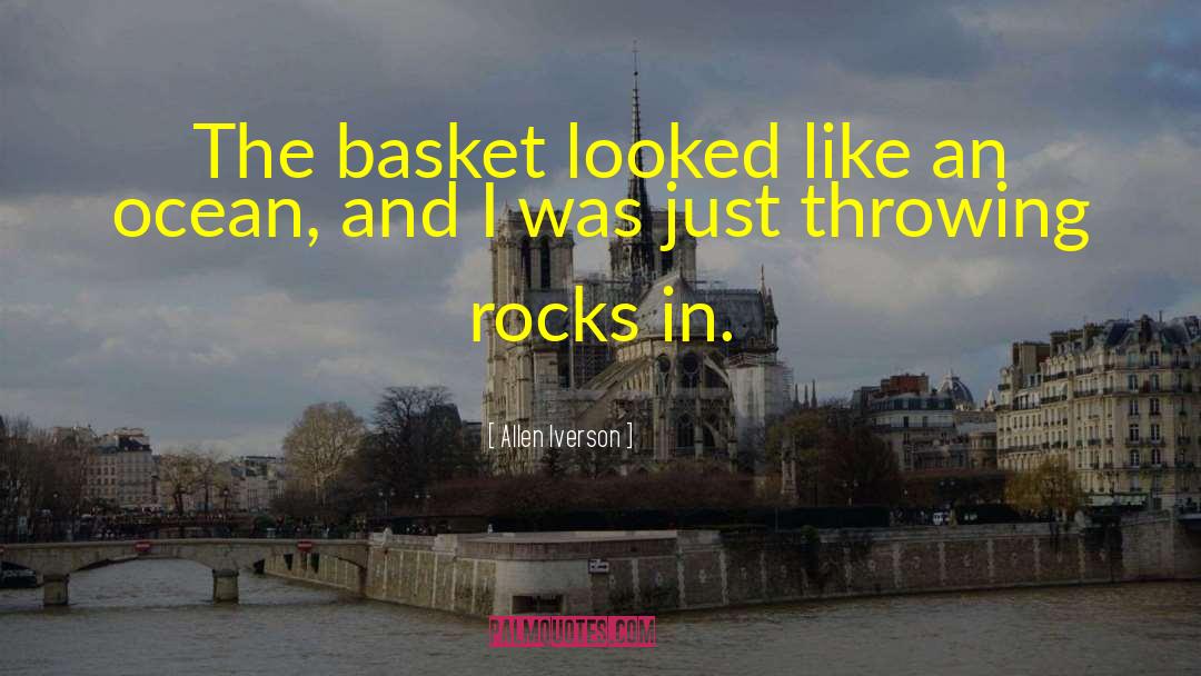Throwing Rocks quotes by Allen Iverson