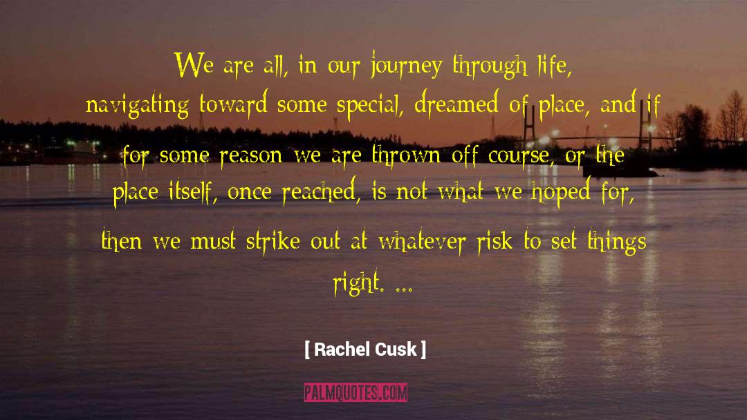 Thrown Off quotes by Rachel Cusk