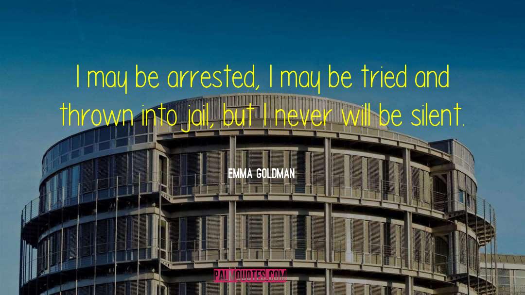Thrown Off quotes by Emma Goldman