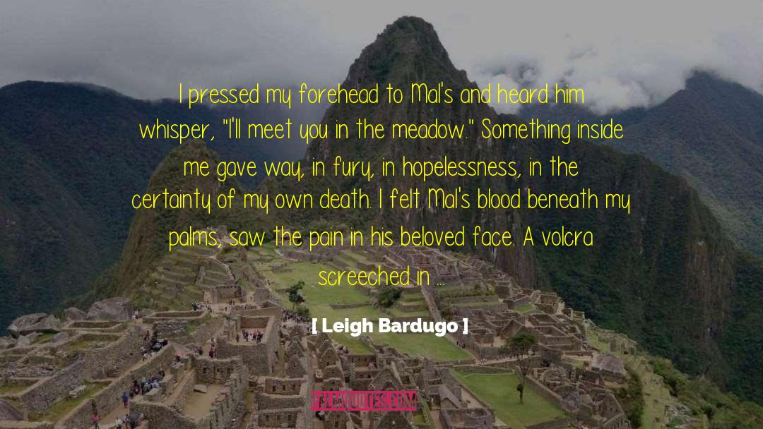 Thud quotes by Leigh Bardugo