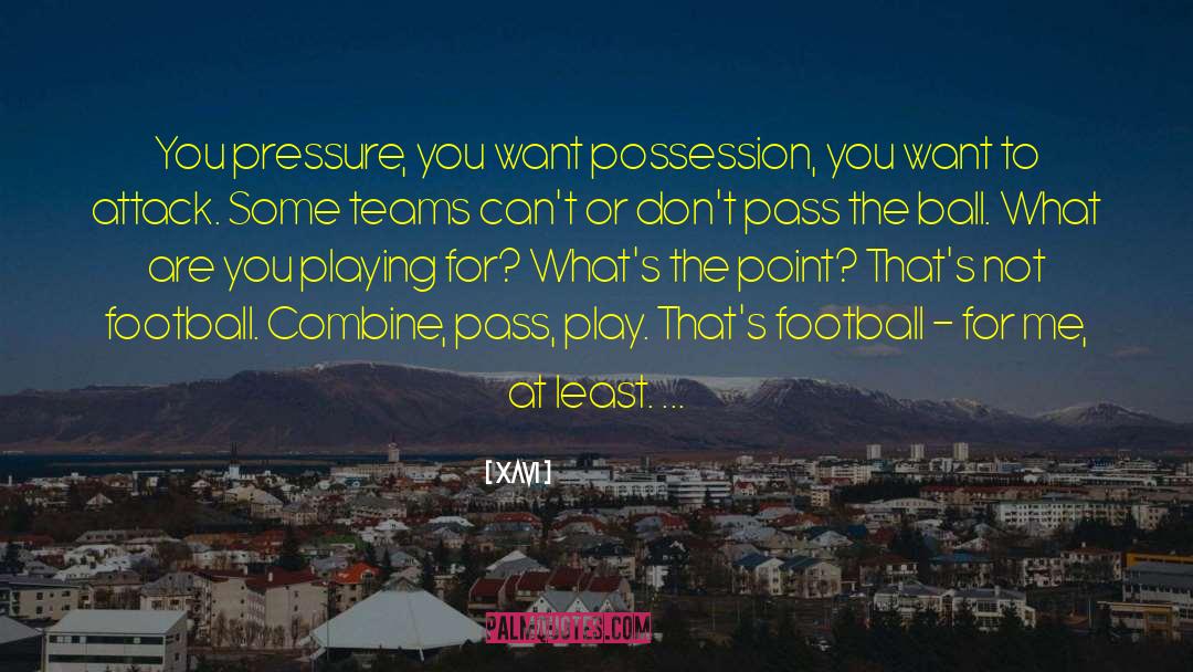 Thuds Football quotes by Xavi