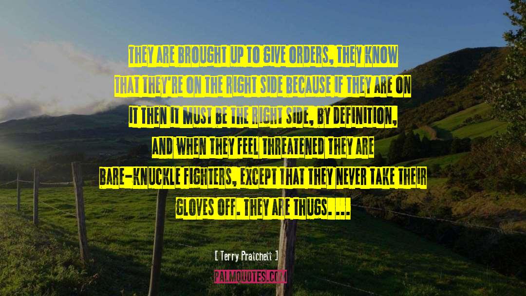 Thugs quotes by Terry Pratchett