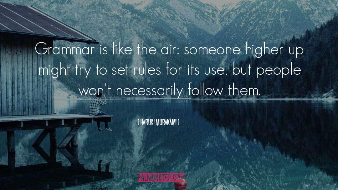 Thumb Rules quotes by Haruki Murakami